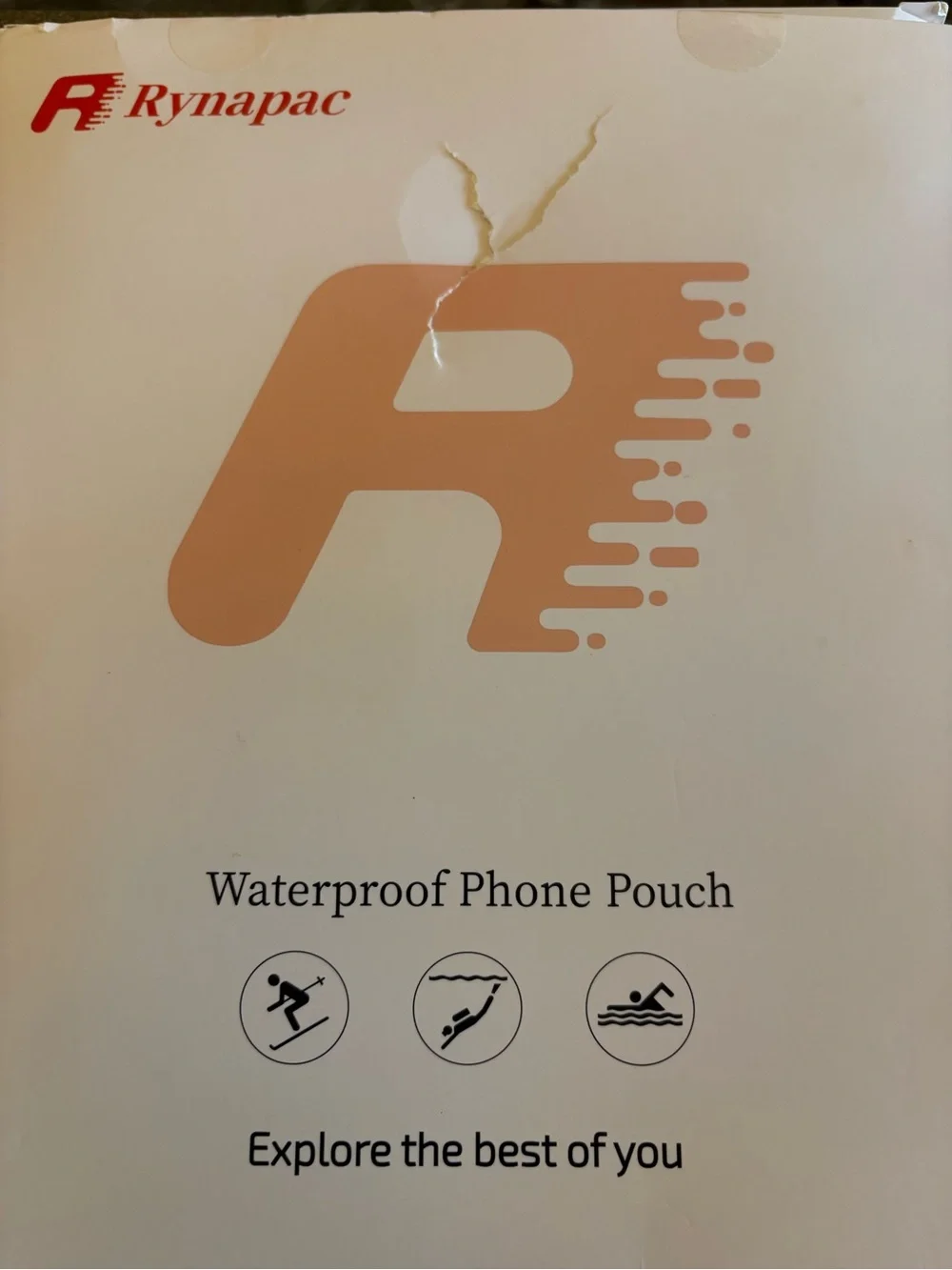 Rynapac NWT IP68 Floating cases Waterproof Phone Pouch - Black & Green 2 pack